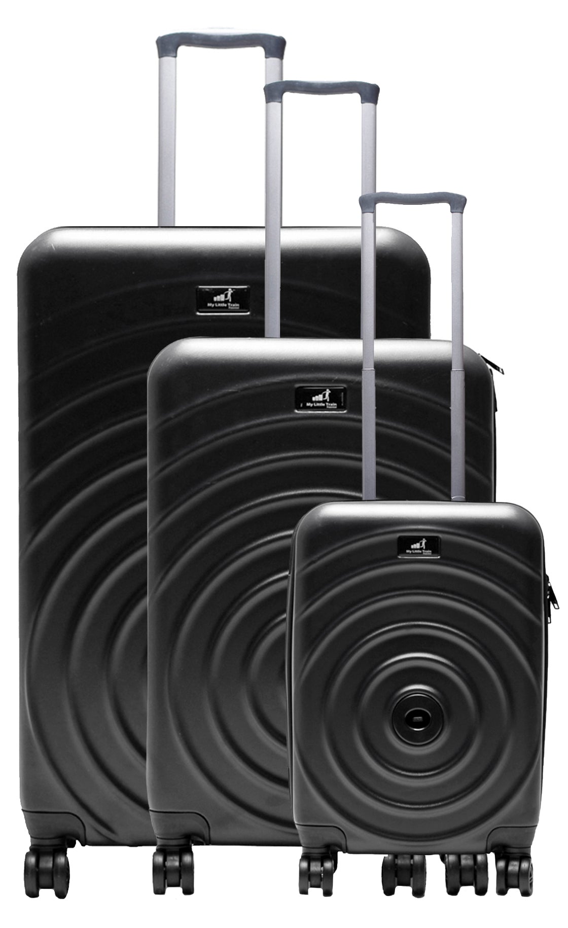 lesulety Petit Bagage à Main Valise Extensible Valise Aluminium avec  Serrure TSA intégrée avec Port USB,Noir,20in : : Mode